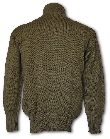 High Neck Sweater Spec. PQD 111F Back View
