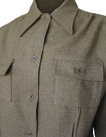 Pocket and button detail