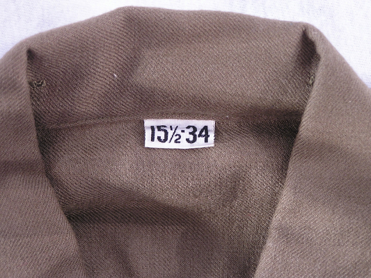 Size Label Detail.