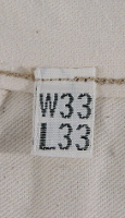 Size label detail