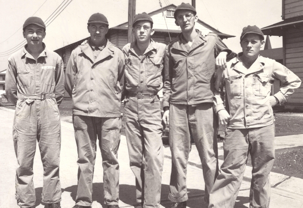 Army Air Force personnel at Chanute Field, IL in 1944.