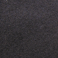 This close-up view shows the 16 ounce dark blue Melton fabric used for the blue cloth cap, dress blue jumper, and enlisted man's blue trousers.  The Navy described the material as "a stout, smooth woolen cloth with a short nap".