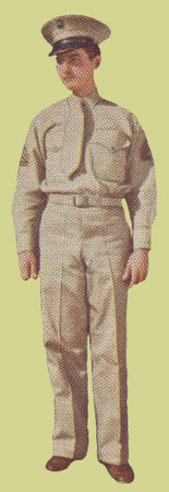 Enlisted Man's Summer Service Uniform