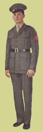 Enlisted Man's Winter Service Uniform