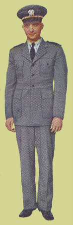 Officer's Grey Work Uniform