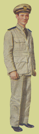 Officer's Khaki Work Uniform