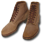 Navy and Marine Corps Leather Field Shoes.