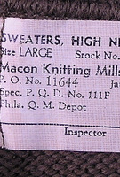Quartermaster Label Detail.
